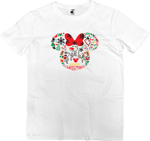 Men’s Premium T-Shirt - Minnie  Christmas - Mfest