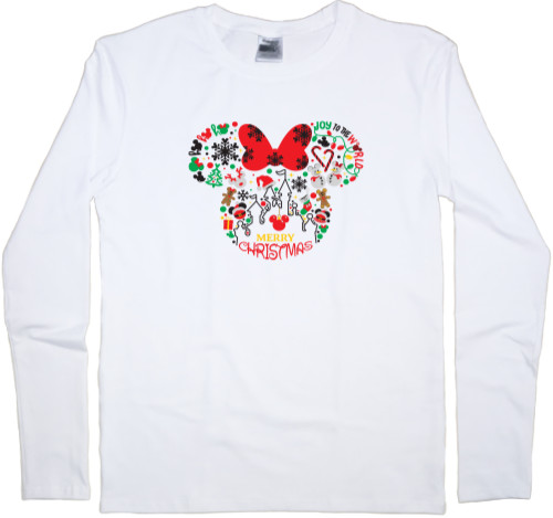 Men's Longsleeve Shirt - Minnie  Christmas - Mfest