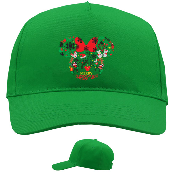 Baseball Caps - 5 panel - Minnie  Christmas - Mfest