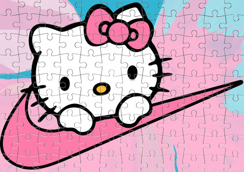 Hello Kitty Nike Logo