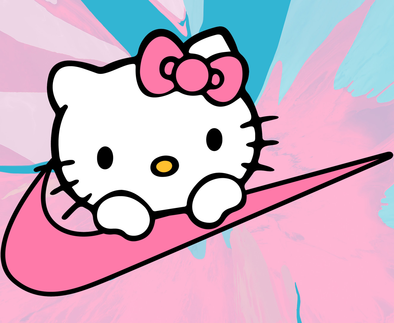 Hello Kitty Nike Logo