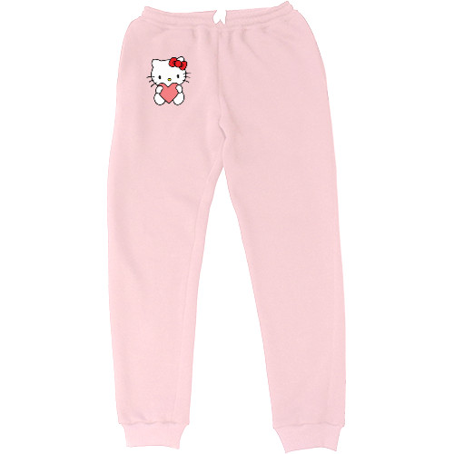 Women's Sweatpants - Hello kitty love - Mfest