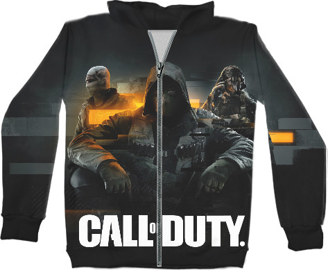 Kids' Zip-through Hoodie 3D - Call of Duty: Black Ops  - Mfest