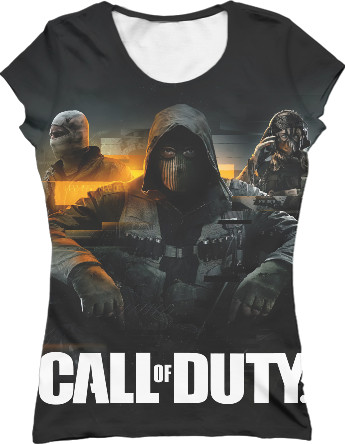 Women's T-Shirt 3D - Call of Duty: Black Ops  - Mfest