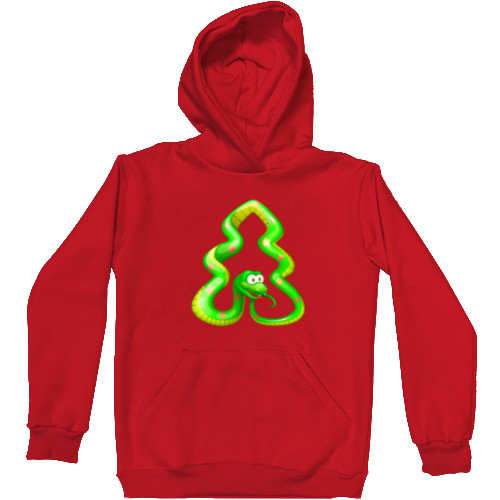 Kids' Premium Hoodie - Snake Christmas tree - Mfest