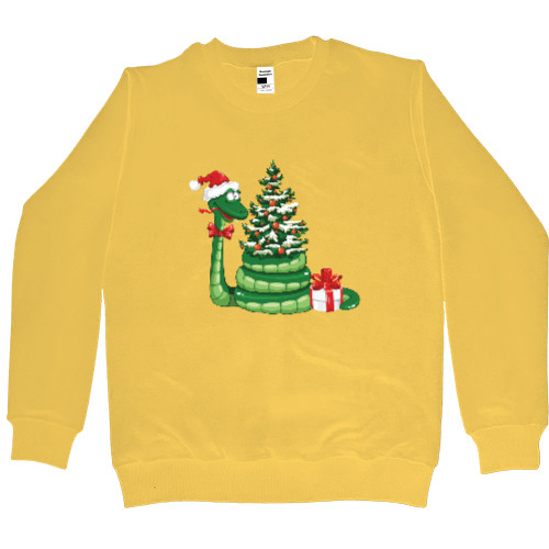 Men’s Premium Sweatshirt - Snake with gifts - Mfest