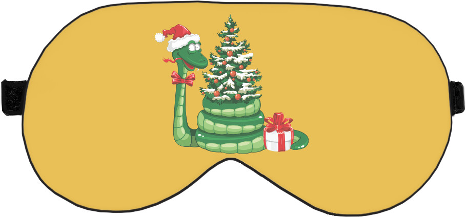 Sleep Mask 3D - Snake with gifts - Mfest