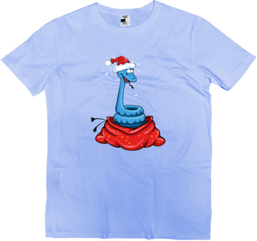 Kids' Premium T-Shirt -  Snake in a gift bag - Mfest