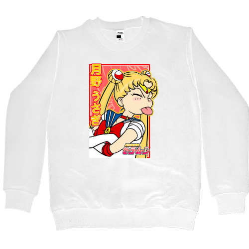 Women's Premium Sweatshirt - Funny Sailor Moon - Mfest