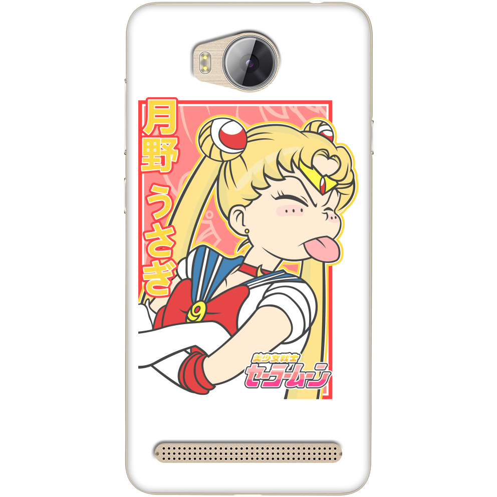 Чехол Huawei - Funny Sailor Moon - Mfest