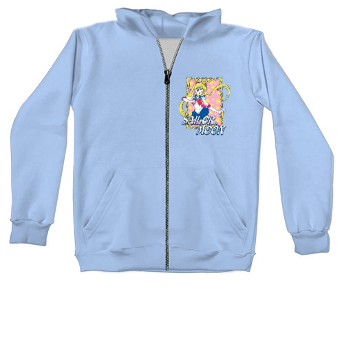 Kids' Zip-through Hoodie - Sailor Moon 6 - Mfest