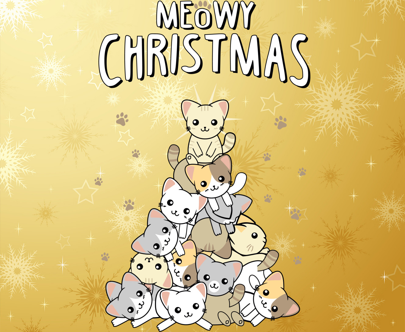 Christmas meowy