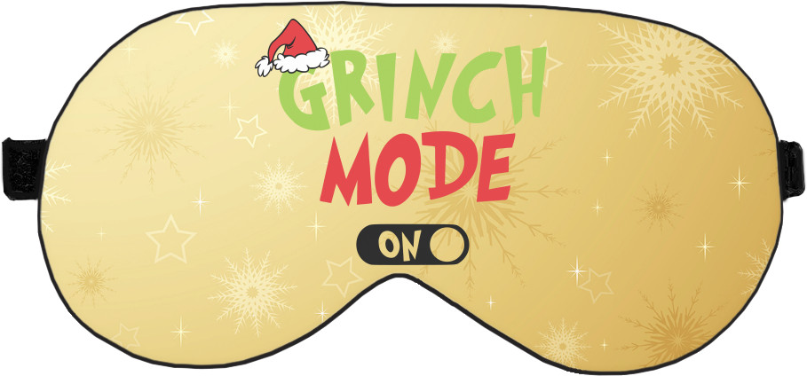 Sleep Mask 3D -  Grinch mode - Mfest