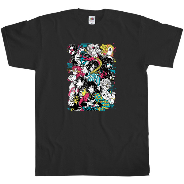 Men's T-Shirt Fruit of the loom - Demon Slayer Blade 25 - Mfest