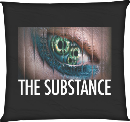 Square Throw Pillow - The Substance - Mfest