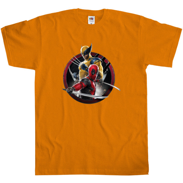 Kids' T-Shirt Fruit of the loom - Deadpool and Wolverine 12 - Mfest