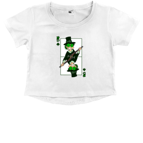 Kids' Premium Cropped T-Shirt -  Varu - Mfest