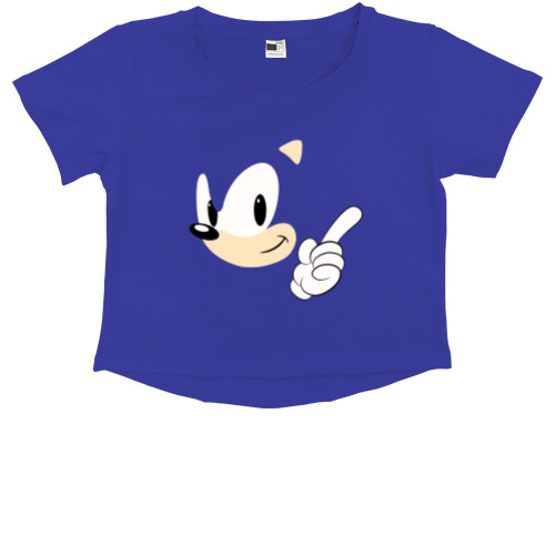 Kids' Premium Cropped T-Shirt - Sonic 15 - Mfest