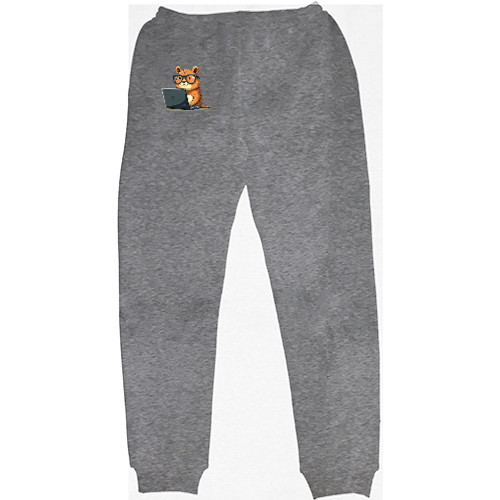 Men's Sweatpants - Capybara Programmer click-clack - Mfest