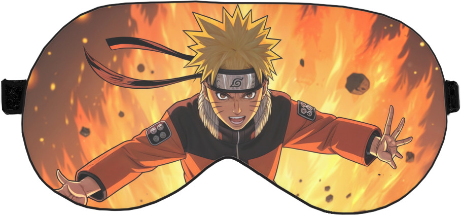 Sleep Mask 3D - Naruto Fire - Mfest