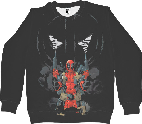 Men's Sweatshirt 3D -  Deadpool 16 - Mfest