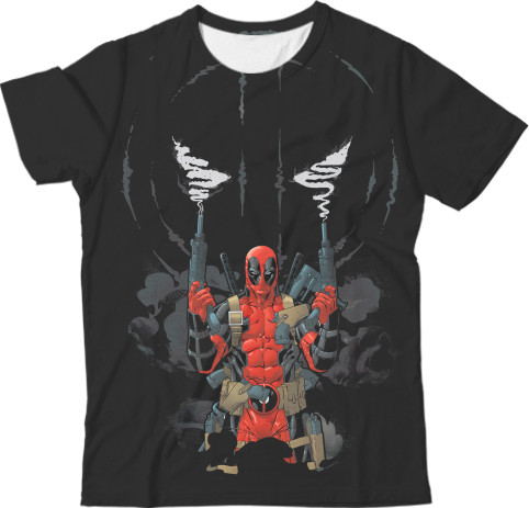 Kids' T-Shirt 3D -  Deadpool 16 - Mfest