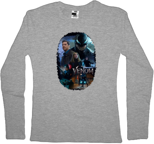 Women's Longsleeve Shirt -  Tom Hardy Venom - Mfest