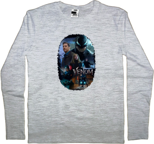 Men's Longsleeve Shirt -  Tom Hardy Venom - Mfest