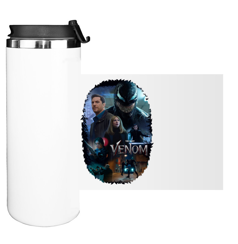 Water Bottle on Tumbler -  Tom Hardy Venom - Mfest