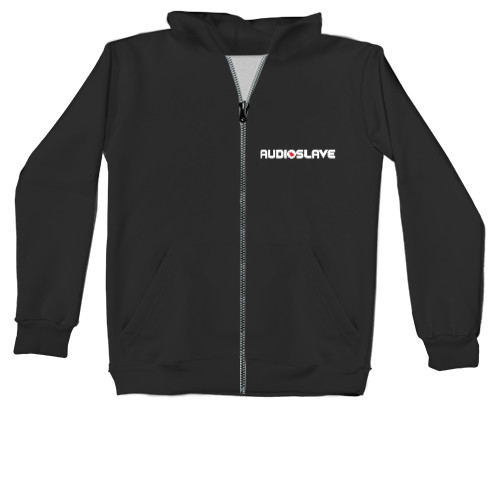 Kids' Zip-through Hoodie - Audioslave logo - Mfest