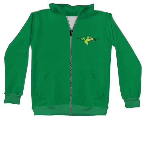 Unisex Zip-through Hoodie - Grinch in your pocket - Mfest