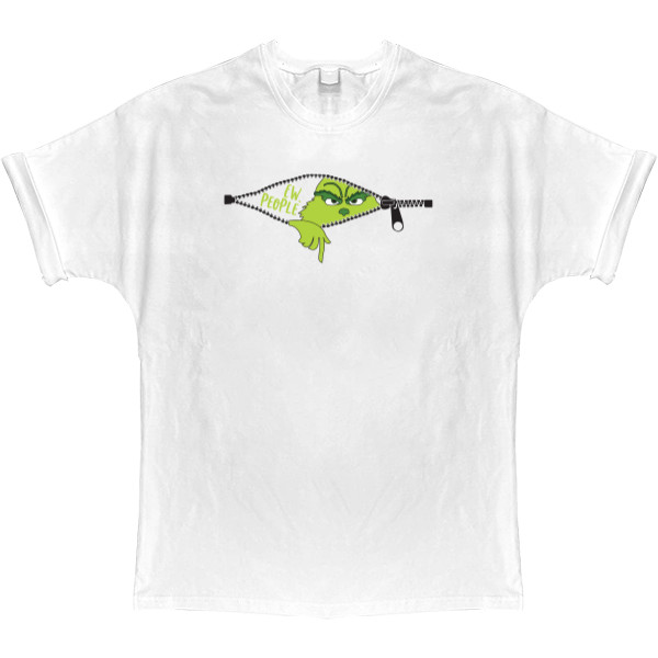 T-shirt Oversize - Grinch in your pocket - Mfest