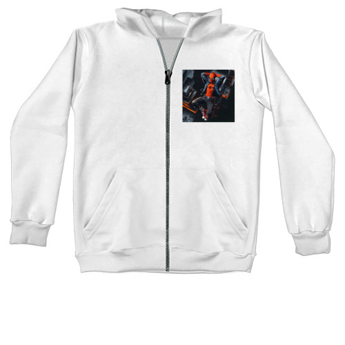 Unisex Zip-through Hoodie - Spider Man 15 - Mfest