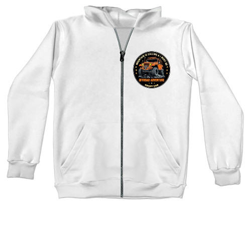 Unisex Zip-through Hoodie - Off-Road - Mfest