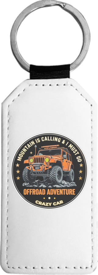 Rectangular Keychain - Off-Road - Mfest