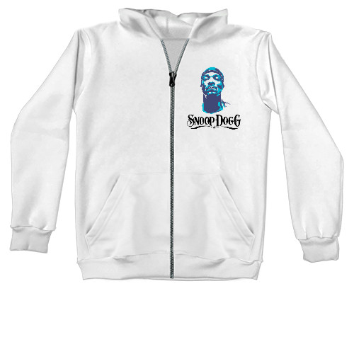 Unisex Zip-through Hoodie -  Snoop Dogg - Mfest