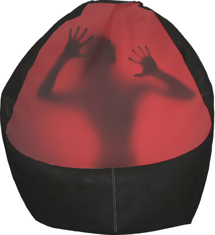 Bean Bag Chair - Red Scream - Mfest