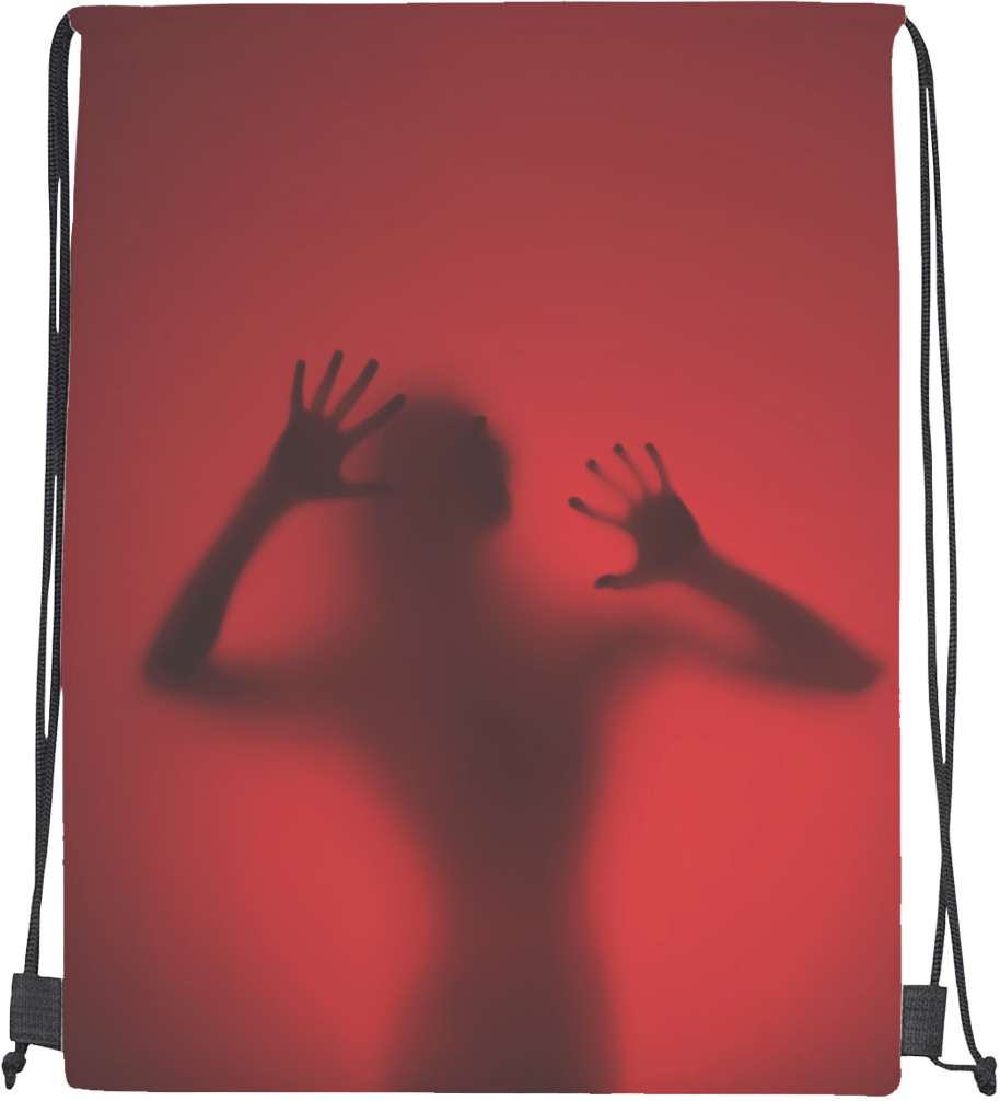 Drawstring Bag - Red Scream - Mfest