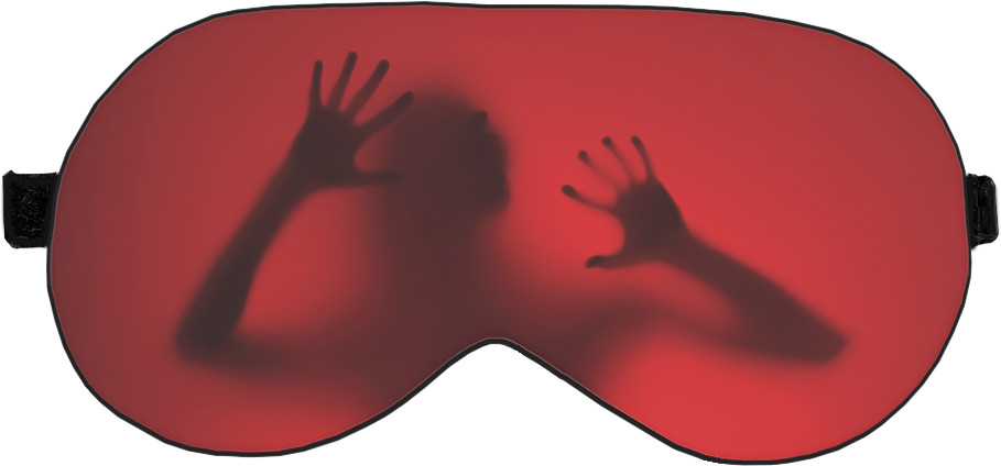 Sleep Mask 3D - Red Scream - Mfest