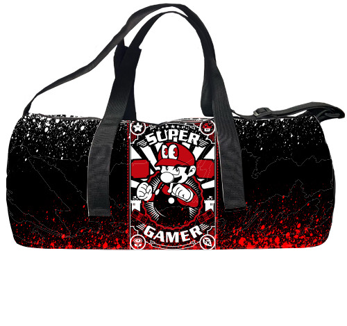 Sports bag 3D - Mario Gamer - Mfest