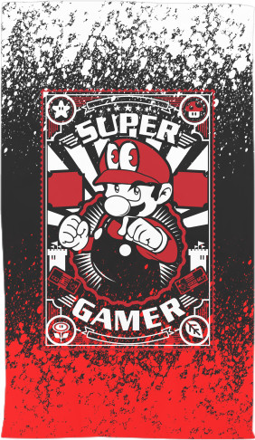 Towel 3D - Mario Gamer - Mfest