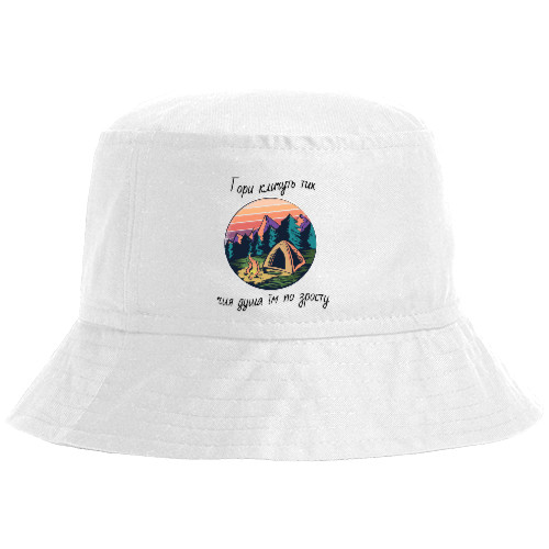 Bucket Hat - The mountains call to those whose souls match them - Mfest