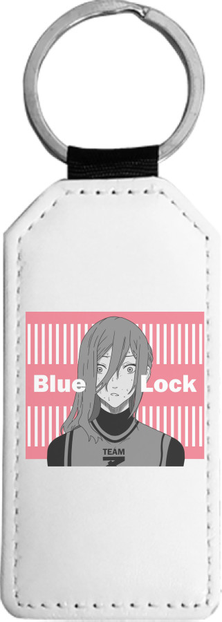 Rectangular Keychain - Blue Lock 5 - Mfest