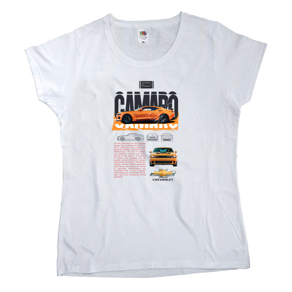 Women's T-shirt Fruit of the loom - Chevrolet Camaro - Mfest