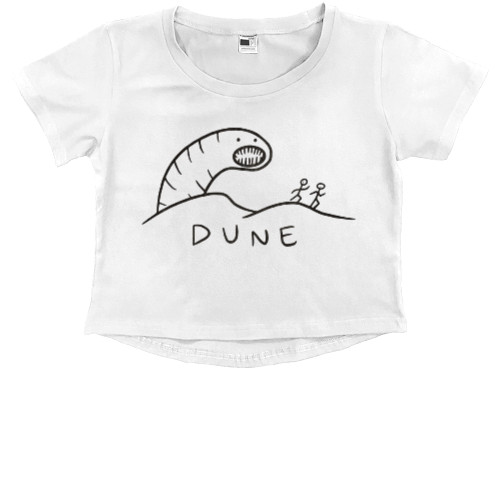 Kids' Premium Cropped T-Shirt - Dune - Mfest