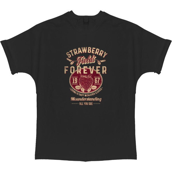 T-shirt Oversize - Strawberry Fields - Mfest