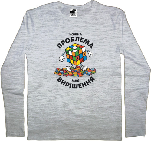 Kids' Longsleeve Shirt - Rubik's Cube - Mfest