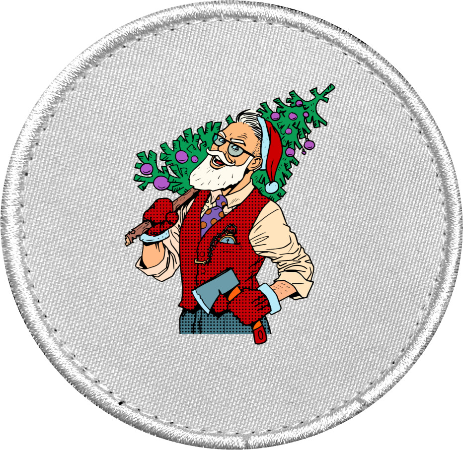 Chevron - Hipster Santa - Mfest