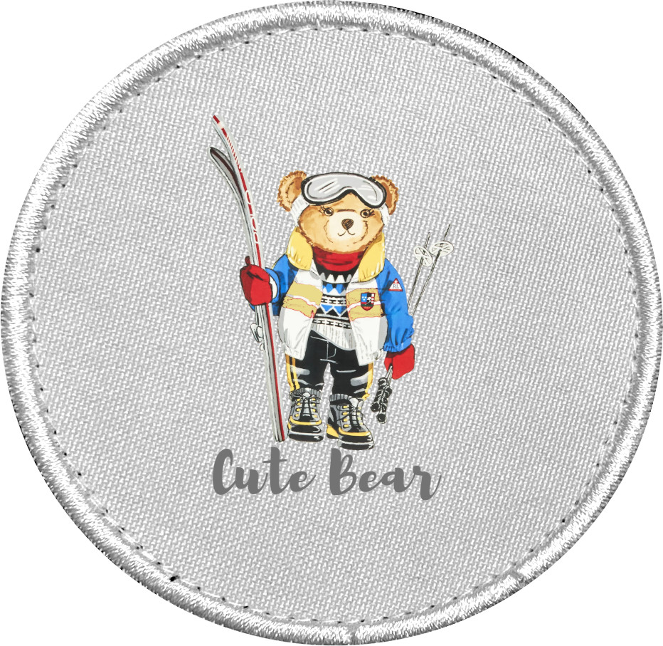 Шеврон - Cute Bear, Polo Bear, Ведмідь, ведмедик Тедді - Mfest