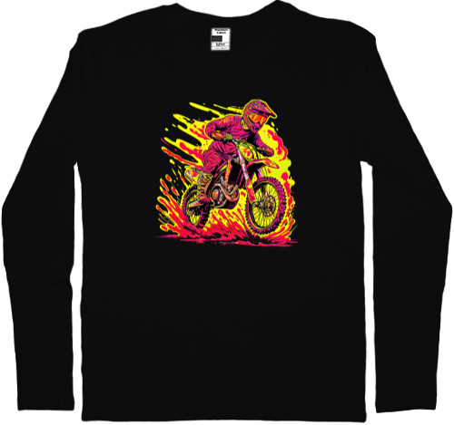 Men's Longsleeve Shirt - Enduro Rides - Mfest